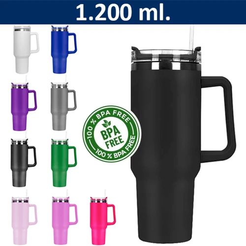 Mug Tazón Acero Inoxidable Termico M43