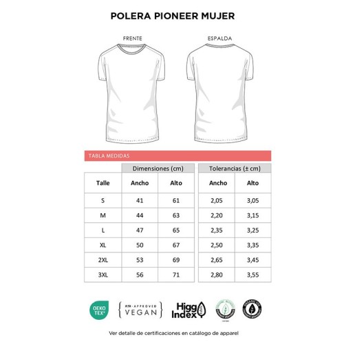 Polera Pioneer Mujer