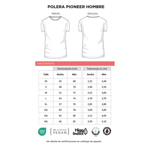 Polera Pioneer Hombre