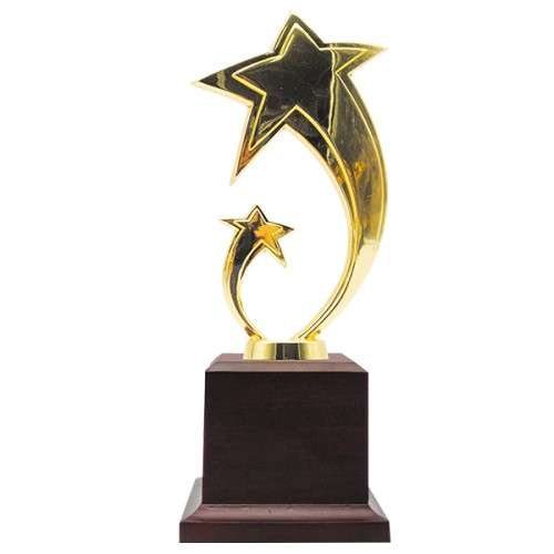 Trofeo Metálico Aluminio Estrella FR 120