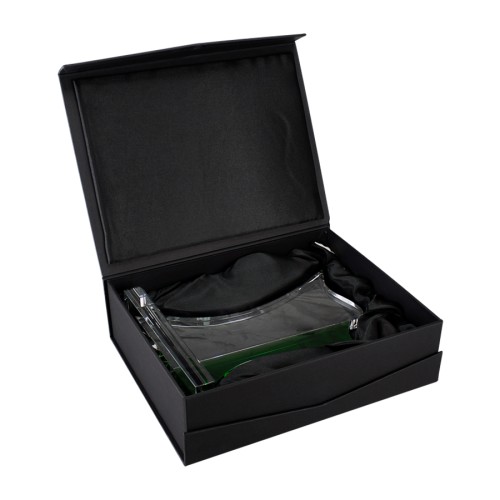 Trofeo Galvano Cristal Bauhaus