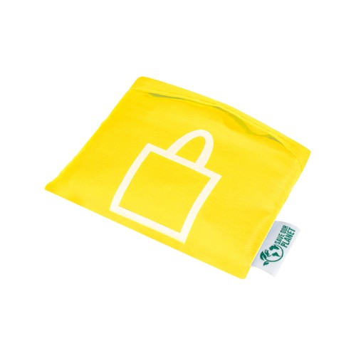 Bolsa de compras compactable en tela RPET