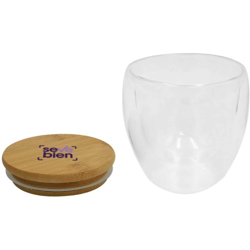 Taza doble vidrio ¨Colombia¨