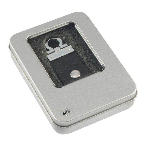 USB Pendrive 64GB Llavero de Eco-cuero