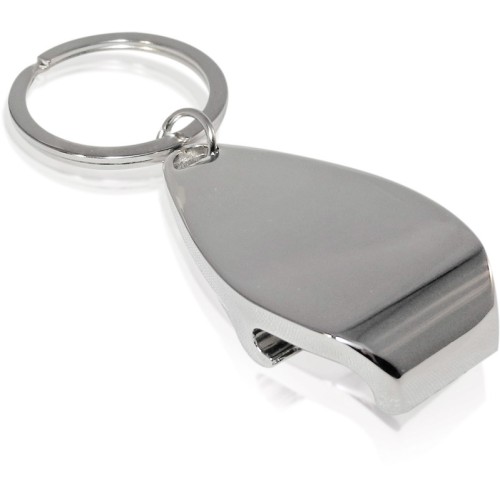 LLAVERO METÁLICO CON ABREBOTELLAS