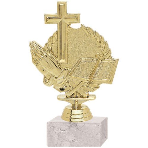 Trofeo plástico Religioso RP-3039