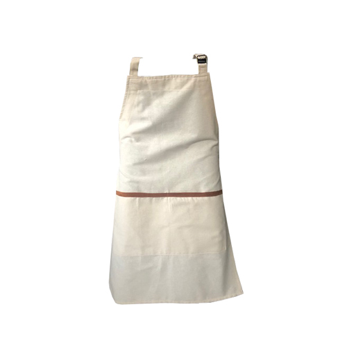 Pechera de crea cruda 100% algodón