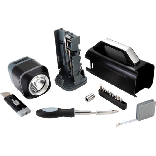 Linterna con set de herramientas 