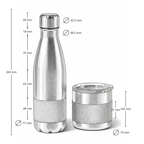 Set NARA: Botella y Mug Eco