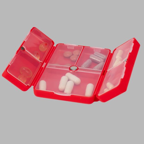 Pastillero plástico semanal 