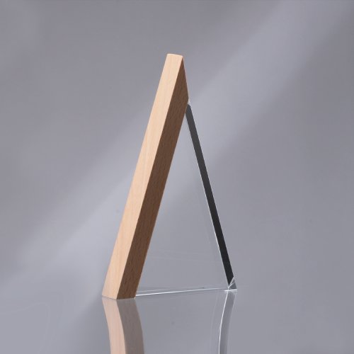 Trofeo Galvano de Madera y Cristal 