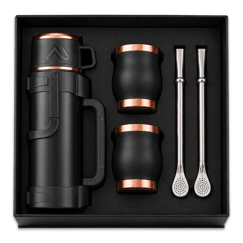 Set de Mate color ENCOBRIZADO/NEGRO M128