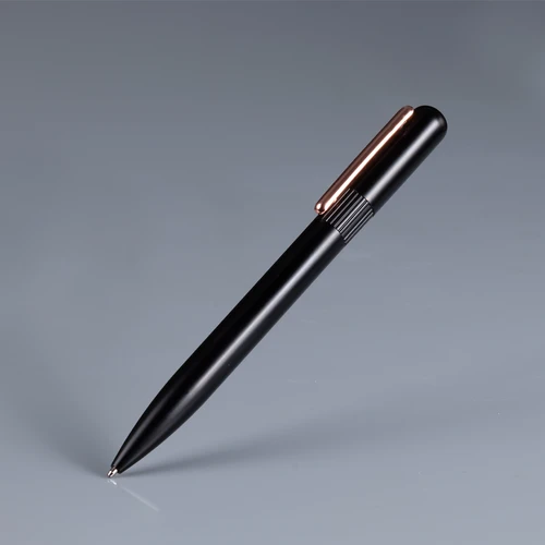 Bolígrafo "BARRICK" con clip encobrizado.