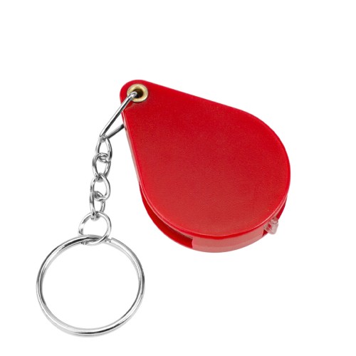 Llavero plástico con Lupa