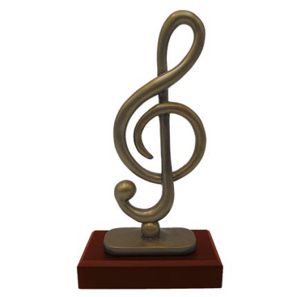 Trofeo Resina Nota Sol27