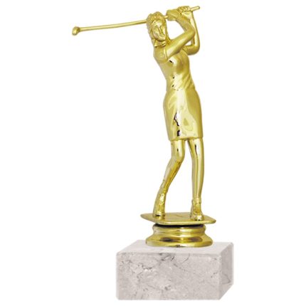 Trofeo Plástico Golf Femenino Rp-8048