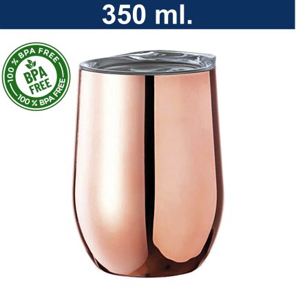 Mug Térmico Acero Inoxidable Encobrizado